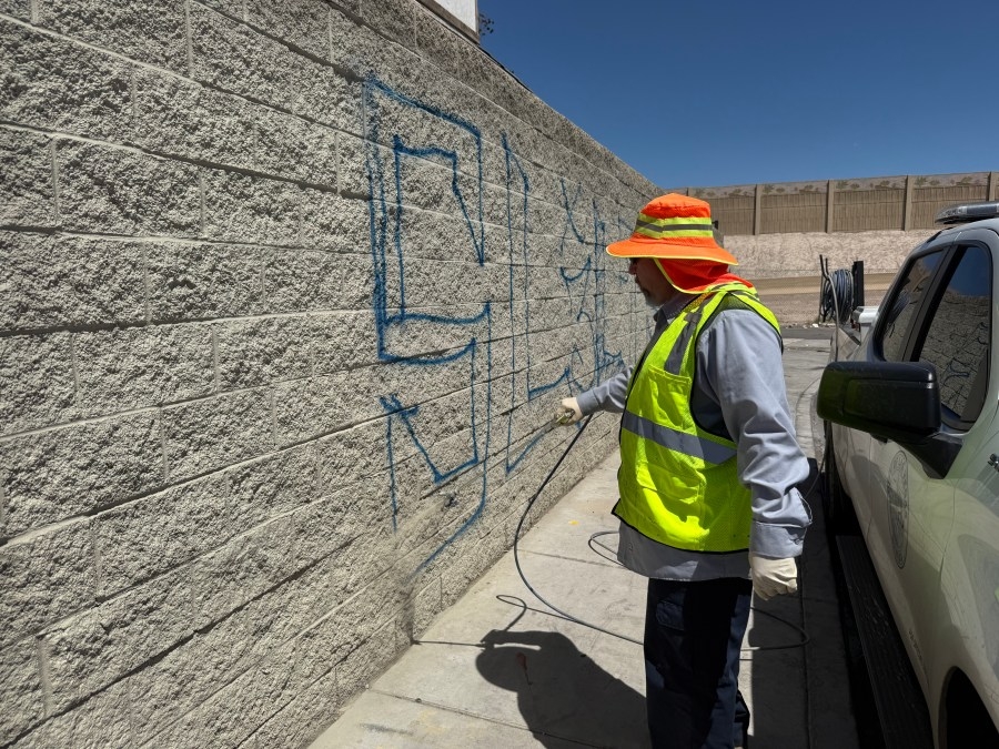 Las Vegas residents upset over unapproved street art