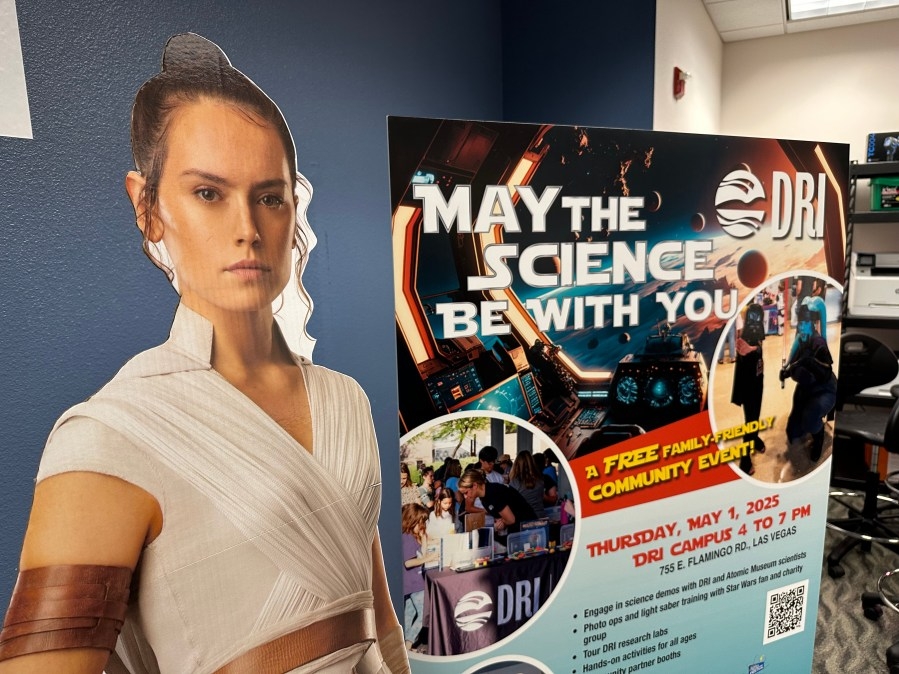Las Vegas goes galactic! Science meets Star Wars at DRI