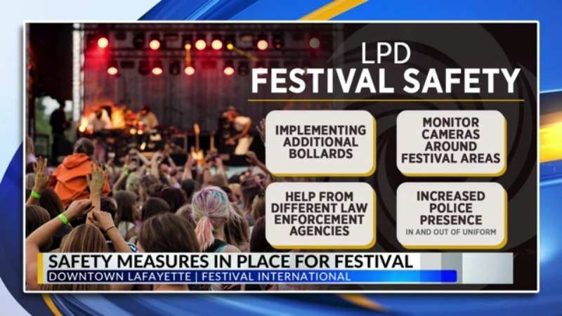 Lafayette police enhance safety for Festival International