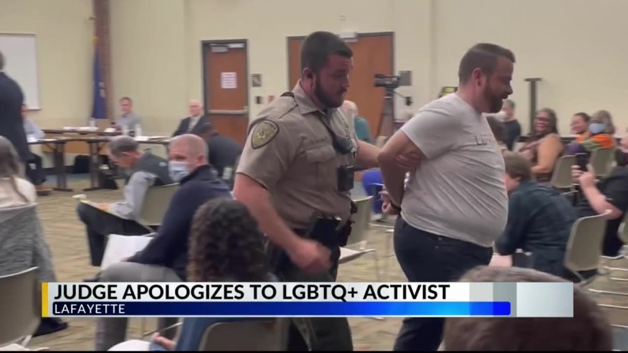 Lafayette judge exonerates LGBTQ+ activist, apologizes for arrest and 3-year prosecution