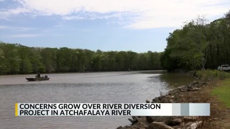 Concerns grow over river diversion project in Atchafalaya Basin
