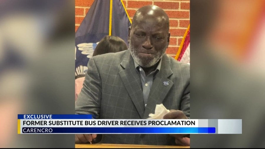 Retired bus driver honored for 16 years of service after traumatic experience