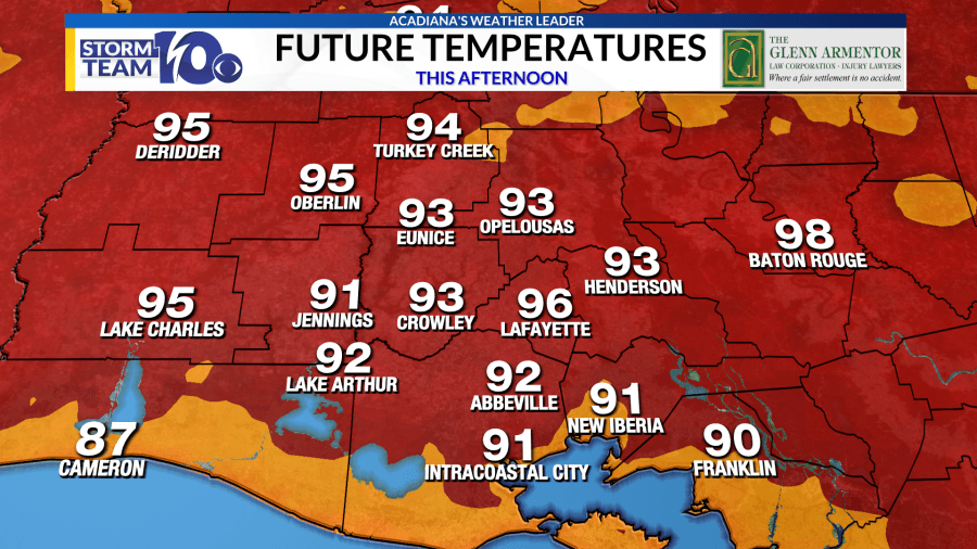 More summer heat before wet workweek ahead