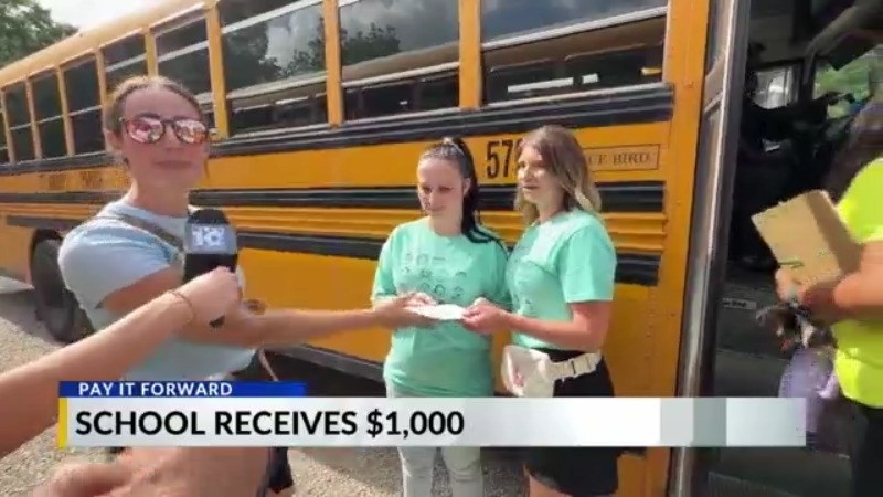 Pay it Forward: Eunice Pre-K school receives $1,000