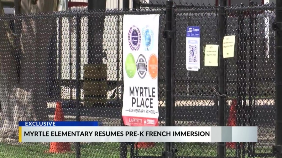 LPSS reinstates Pre-K French Immersion program at Myrtle Place Elementary for upcoming school year