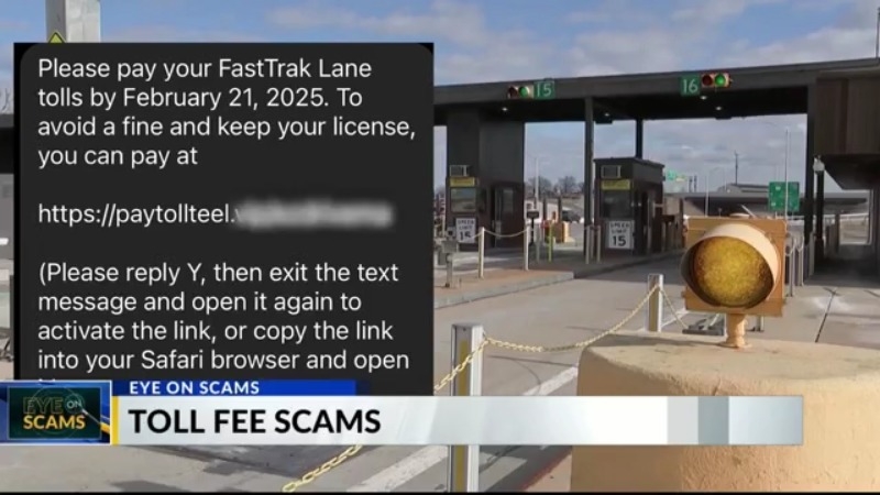 Fake toll alerts from E-ZPASS scamming drivers in Acadiana