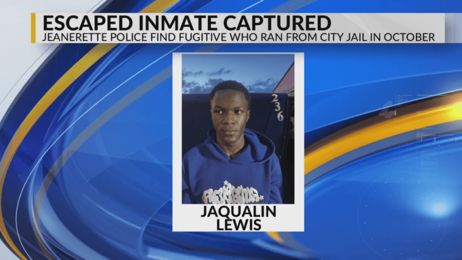 Escaped inmate Jaqualin Lewis caught after months on the run
