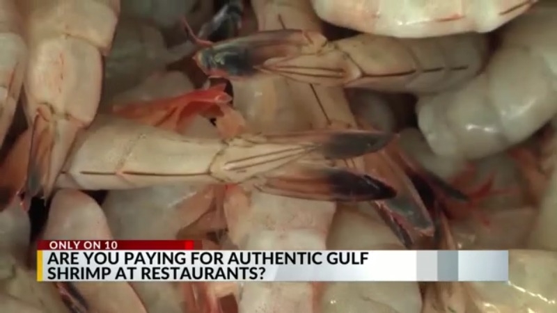 Are you paying for authentic Gulf shrimp at restaurants?