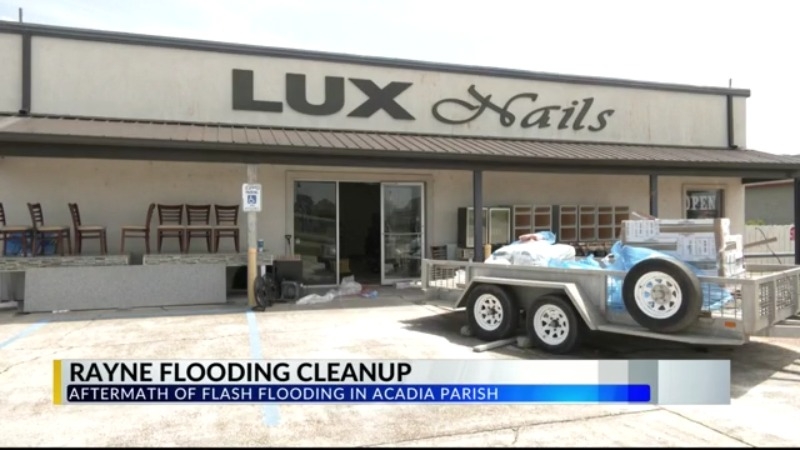 Businesses and homes in Rayne struggle with flood recovery