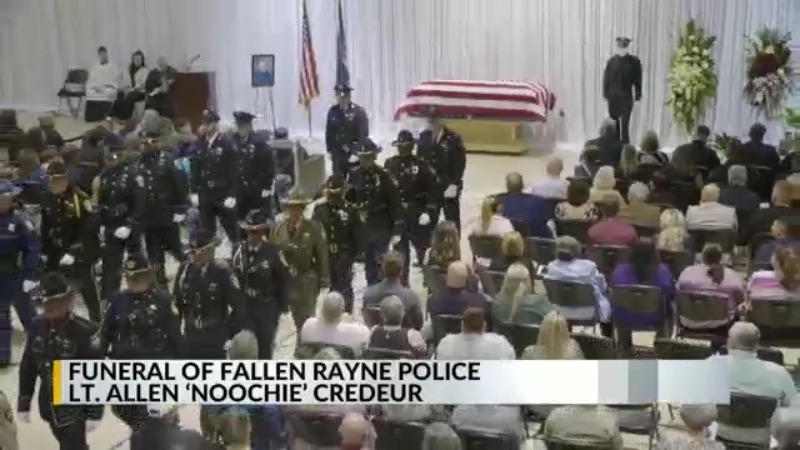 Friends and colleagues remember the life of Lt. Allen ‘Noochie' Credeur