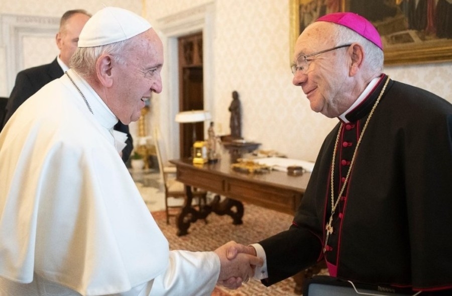 ‘Kind of a shock': Bishop of Lafayette surprised by Pope Francis' death