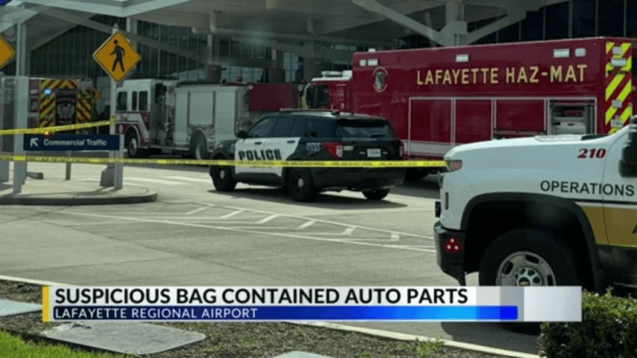 Suspicious bag prompts evacuation at Lafayette Regional Airport