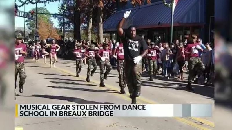 Breaux Bridge parade performance disrupted by stolen equipment
