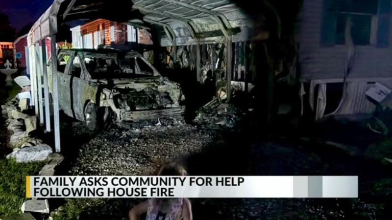 Iberia Parish family asks for help following house fire
