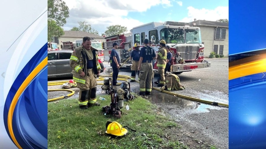 Accidental blaze damages two units at Meadows West Apartments