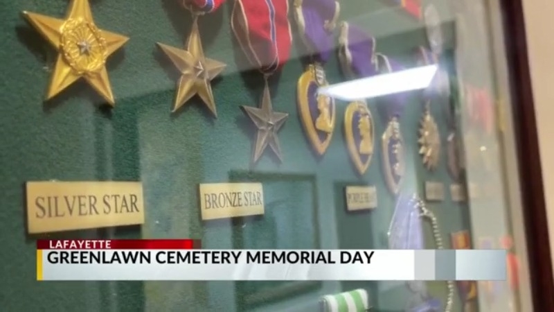 Veterans reflect at Greenlawn Cemetery Memorial Day tribute