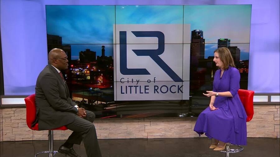 Little Rock mayor speaks after delivering State of the City address
