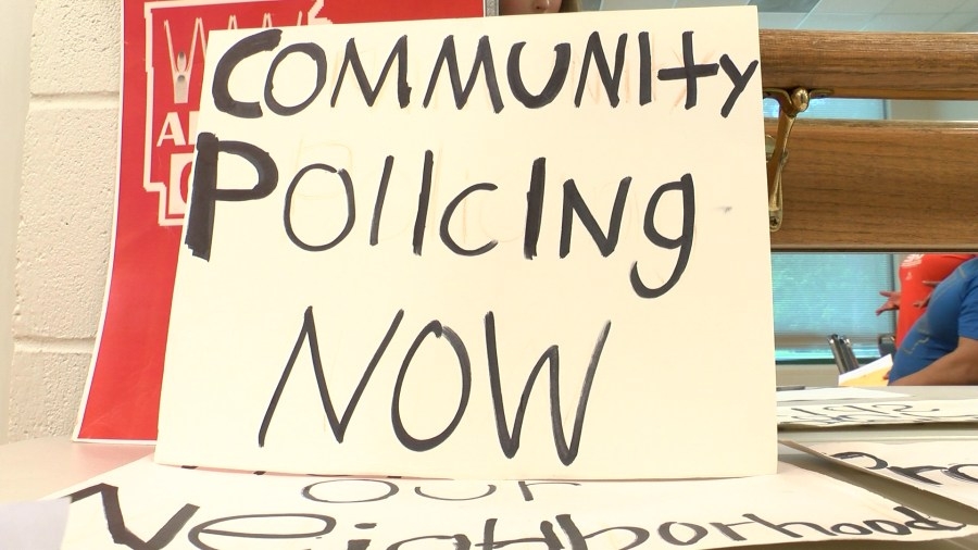 Residents demand return of community policing at southwest Little Rock town hall