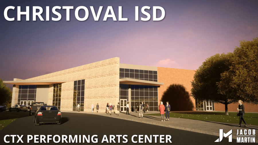 What is the multimillion-dollar Christoval Performing Arts Center project?