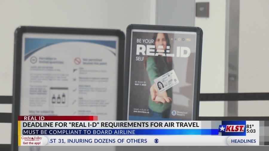 San Angelo airport director reminds passengers are now required to be REAL ID compliant