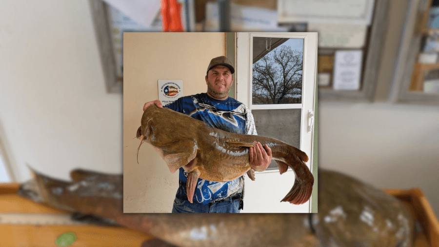 Angler reels in Lake Nasworthy's heaviest recorded fish