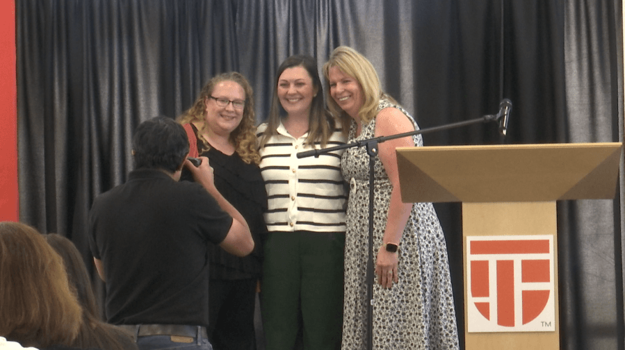 UTPB honors teacher residency students at pinning ceremony