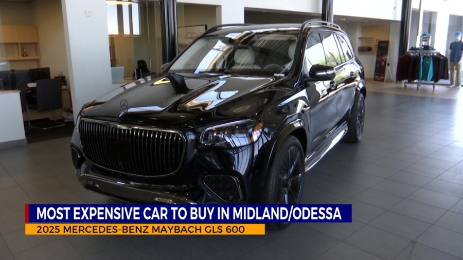 The most expensive car in the area is being sold by Mercedes-Benz of Midland