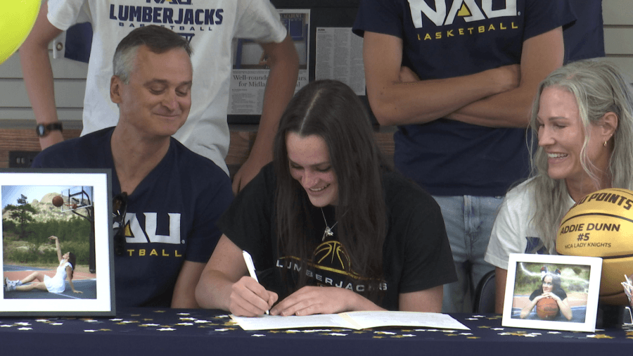 Midland Classical's Addie Dunn signs to Northern Arizona University