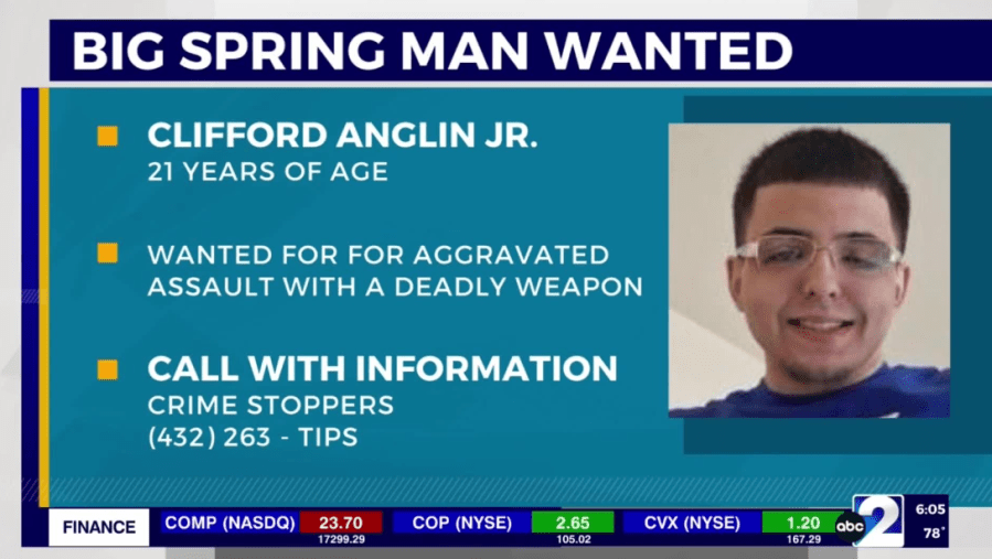 Big Spring PD still searching for shooting suspect