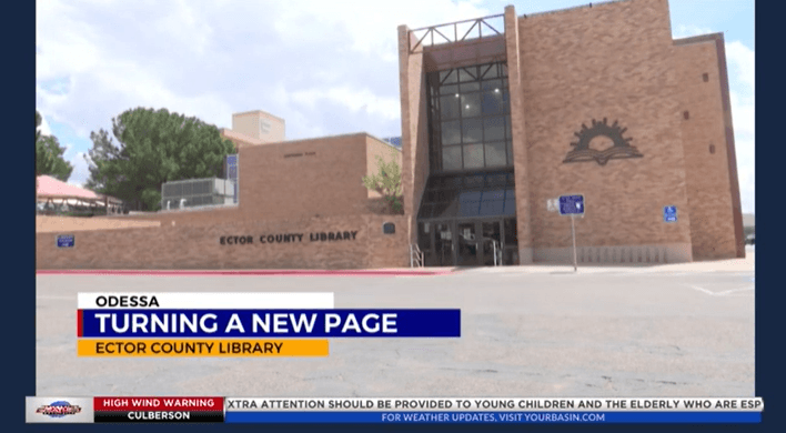 Ector County Library is turning a new page