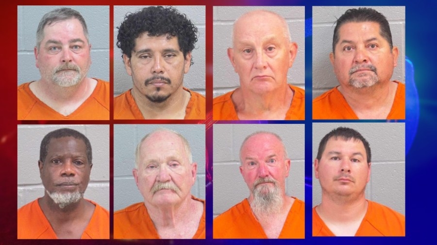 Midland County sex offender arrests: what we know about the 8 men taken into custody