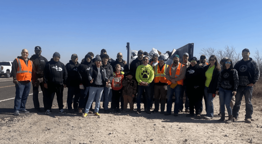 Midlanders come together to clean the community, removing tons of trash in two hours