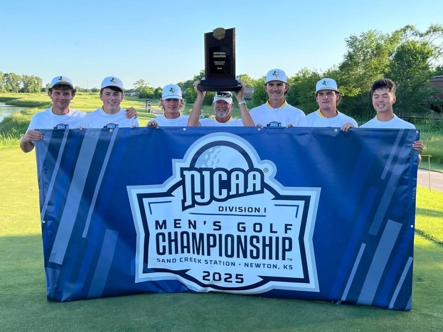 Midland College wins the 2025 NJCAA Division 1 Men's Golf Championship