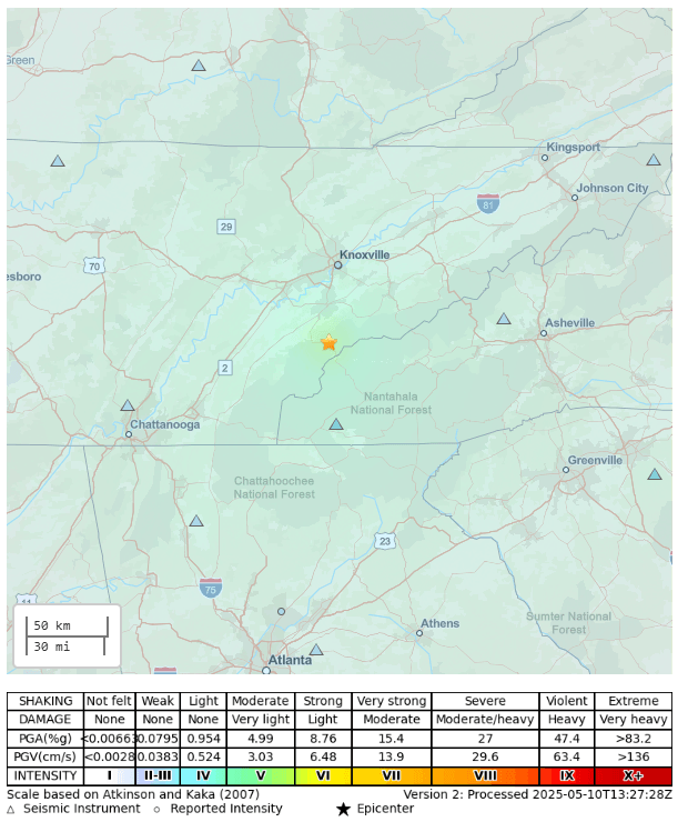 Tennessee earthquake: Will there be an aftershock? Check the prediction