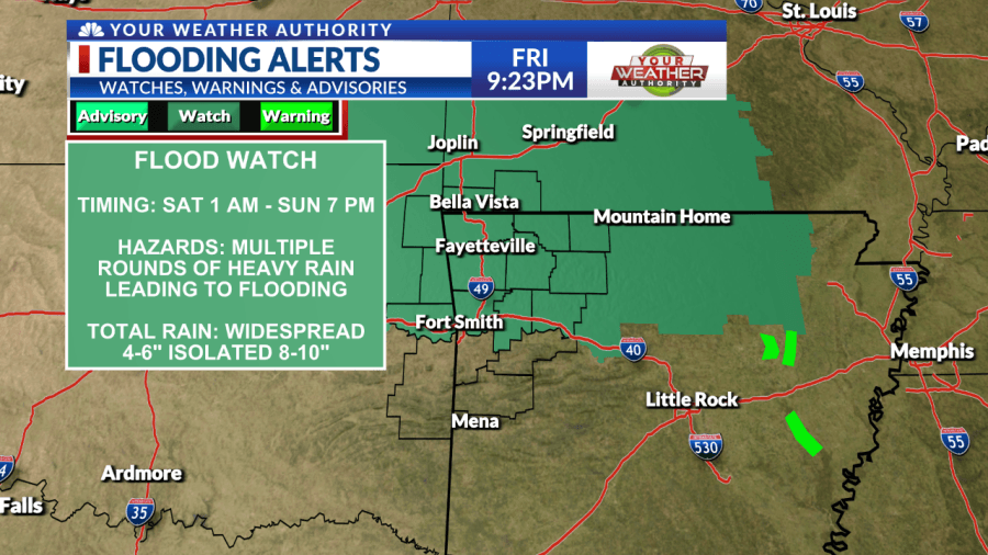 Weather Blog: Widespread significant flooding with severe storm potential this Memorial Day Weekend