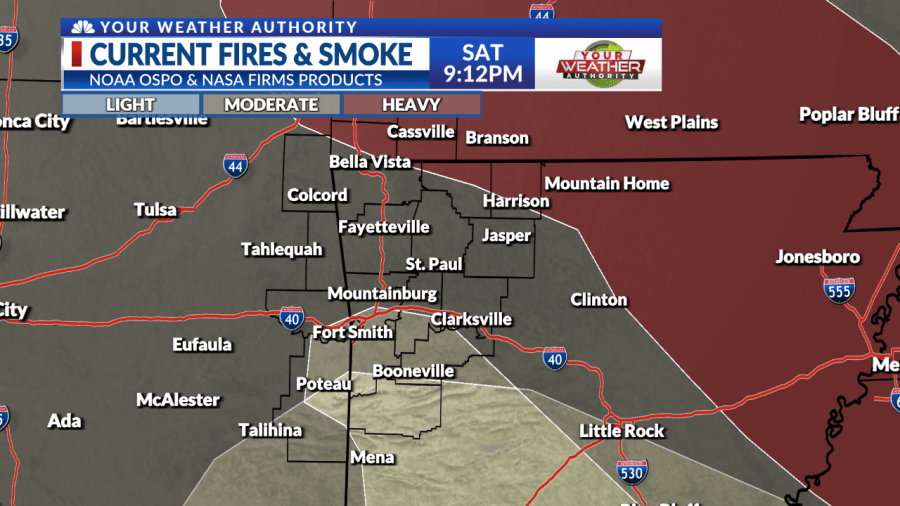 Weather Blog: Why hazy skies across Northwest Arkansas?