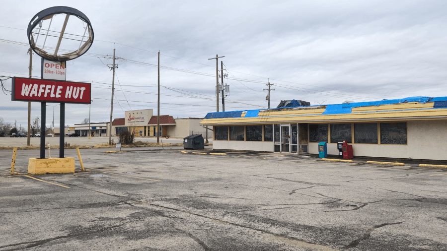 Rogers restaurant damaged by tornado declared public hazard by city council