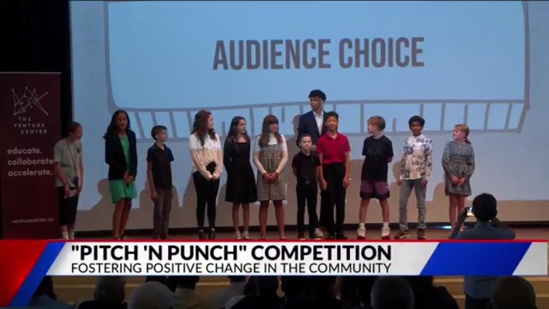 Kids get to give their best Shark Tank-style pitches at The Jones Center