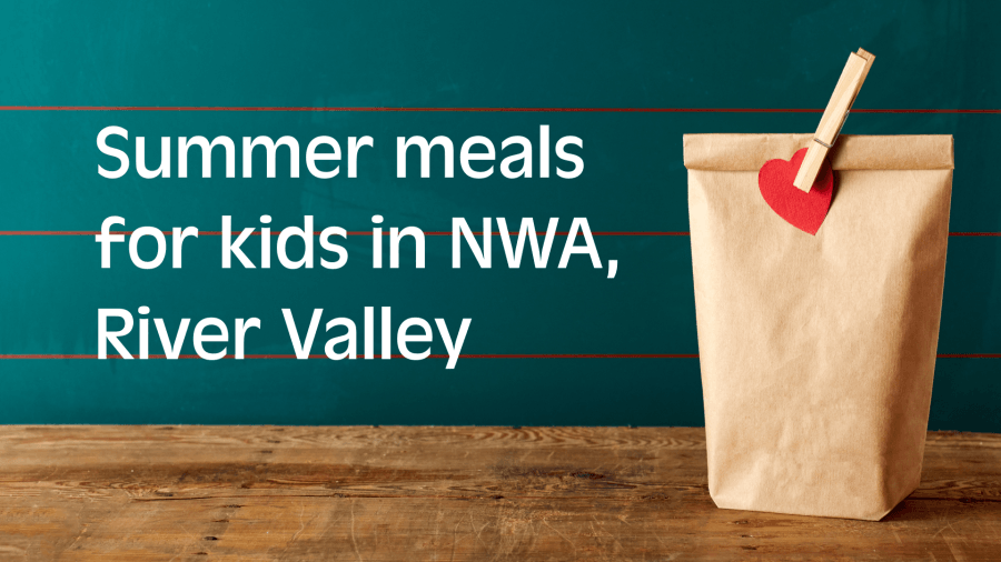 Free summer meals for kids in Northwest Arkansas, River Valley 2025