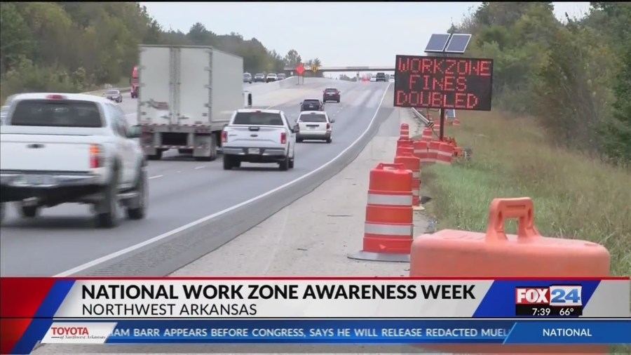 ARDOT gears up for National Work Zone Awareness Week
