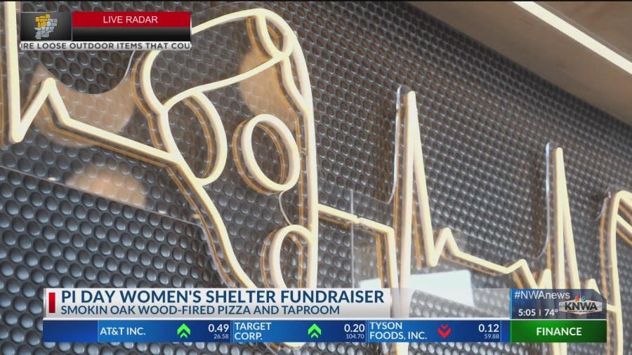 Local business helps victims of domestic violence on ‘Pi Day'