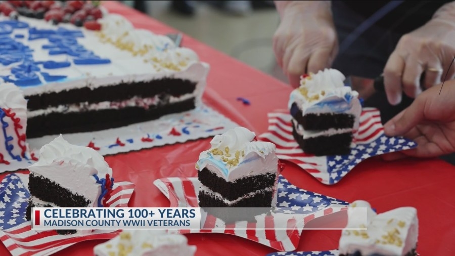 Madison County honors WWII veterans celebrating 100+ years of life