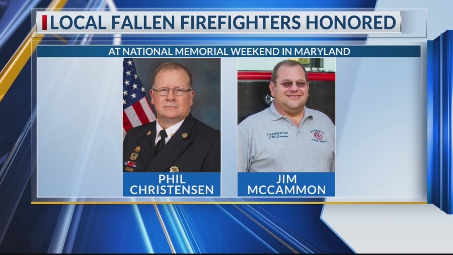 Arkansas firefighters honored at National Memorial in Maryland