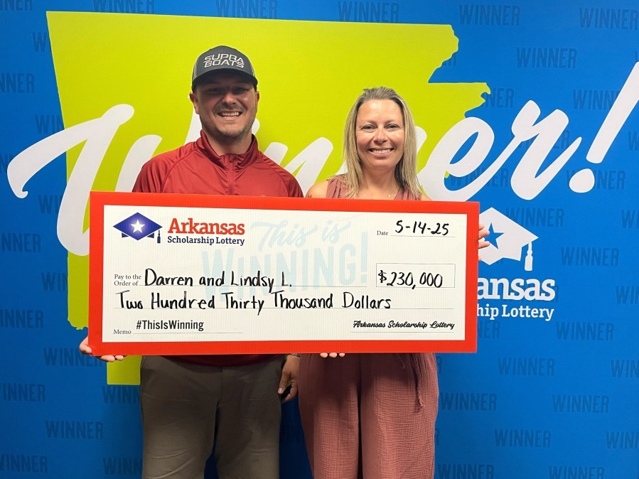 Mistake turns into $230k lottery win for Bella Vista couple