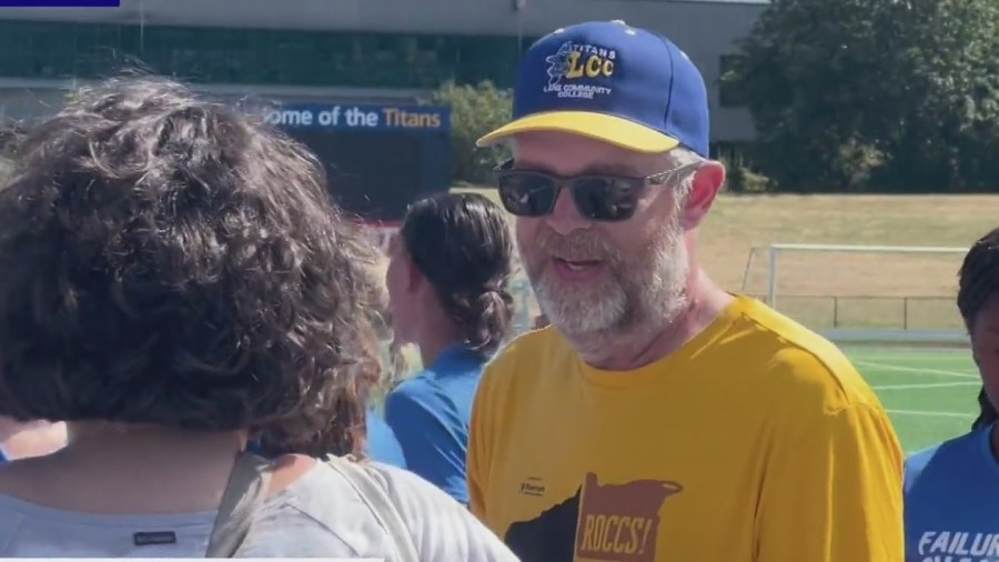 Community college president running 1,500 miles for Oregon students