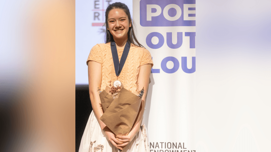 Grant High School junior wins state Poetry Out Loud competition