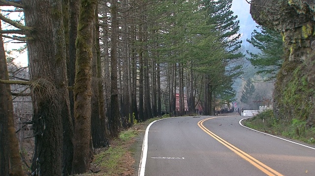 Stretch of Historic Columbia River Highway reopens ahead of schedule