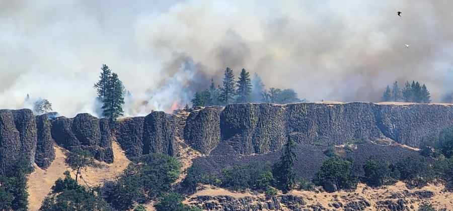 Burdoin Fire nearly 40% contained, evacuation levels reduced