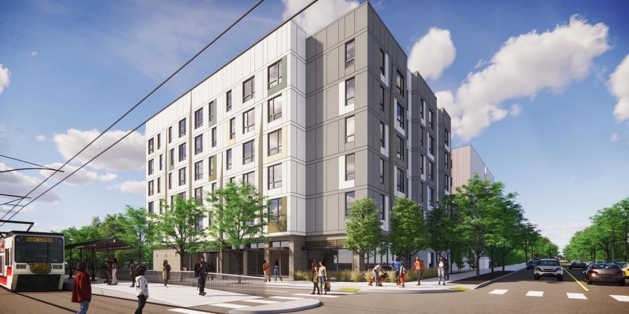 Portland breaks ground on new affordable housing for seniors