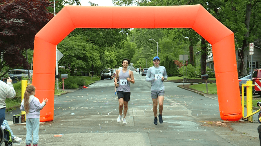 Portland ‘buddy run' raises hope for children battling cancer